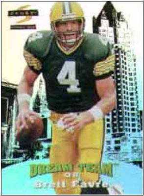 NFL 1996 Score Dream Team - No 6 of 10 - Brett Favre