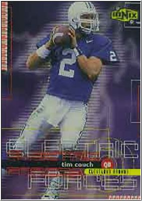 NFL 1999 UD Ionix Electric Forces - No EF2 - Tim Couch