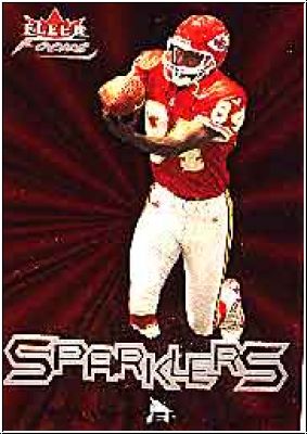 NFL 2000 Fleer Focus Sparklers - No 8 of 15 S - Sylvester Morris