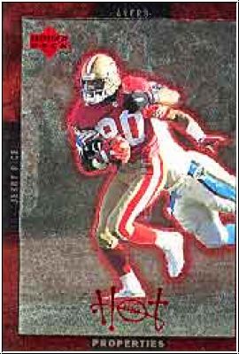 NFL 1996 Upper Deck Hot Properties - No HT2 - J.J. Stokes / Jerry Rice