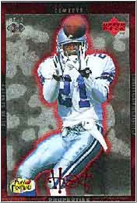 NFL 1996 Upper Deck Hot Properties - No HT3 - Kordell Stewart / Deion Sanders