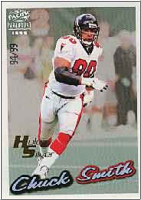 NFL 1999 Paramount HoloSilver - No 17 - Chuck Smith