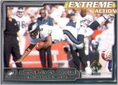 NFL 2000 Private Stock Extreme Action - No 13 - Donovan McNabb
