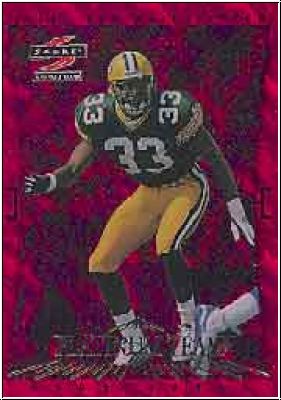 NFL 1997 Score Green Bay Packers Platinum Team - No 13 of 15 - Doug Evans