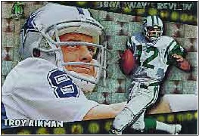 NFL 1996 Topps Broadway´s Review - No BR6 - Troy Aikman