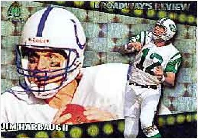 NFL 1996 Topps Broadway's Review - No BR8 - Jim Harbaugh