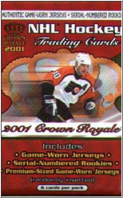 NHL 2001 Pacific Crown Royale - Pack