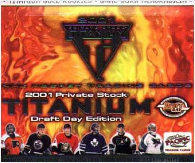 NHL 2001 Pacific Titanium Draft Day Pack