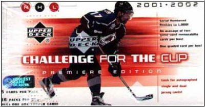 NHL 2001-02 Upper Deck Challange for the Cup - Päckchen