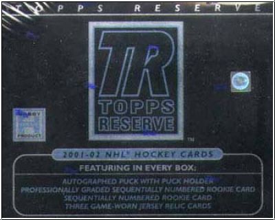NHL 2001-02 Topps Reserve - Box