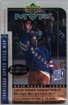 NHL 1999-00 Upper Deck MVP Retail - Package