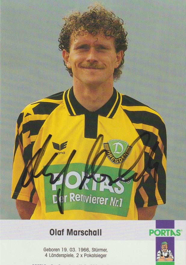 Soccer - Autograph - Olaf Marschall