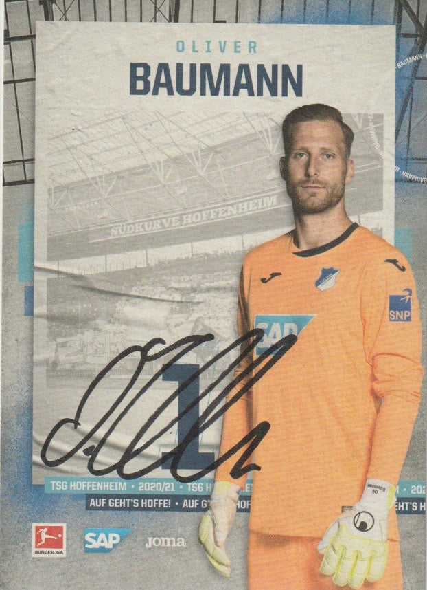 Fussball - Autogramm - Oliver Baumann