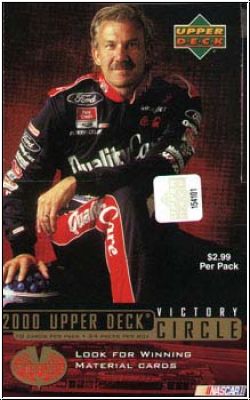 Racing 2000 Upper Deck Victory Circle NASCAR - Package