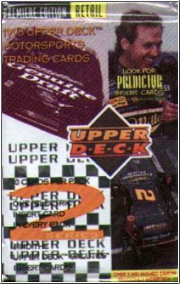 Racing 1995 Upper Deck Serie 2 Retail Premier Edition - Päckchen