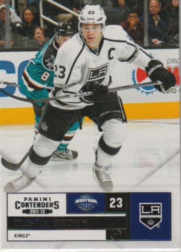 NHL 2011-12 Panini Contenders - No 23 - Dustin Brown