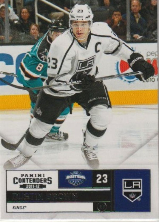 NHL 2011-12 Panini Contenders - No 23 - Dustin Brown