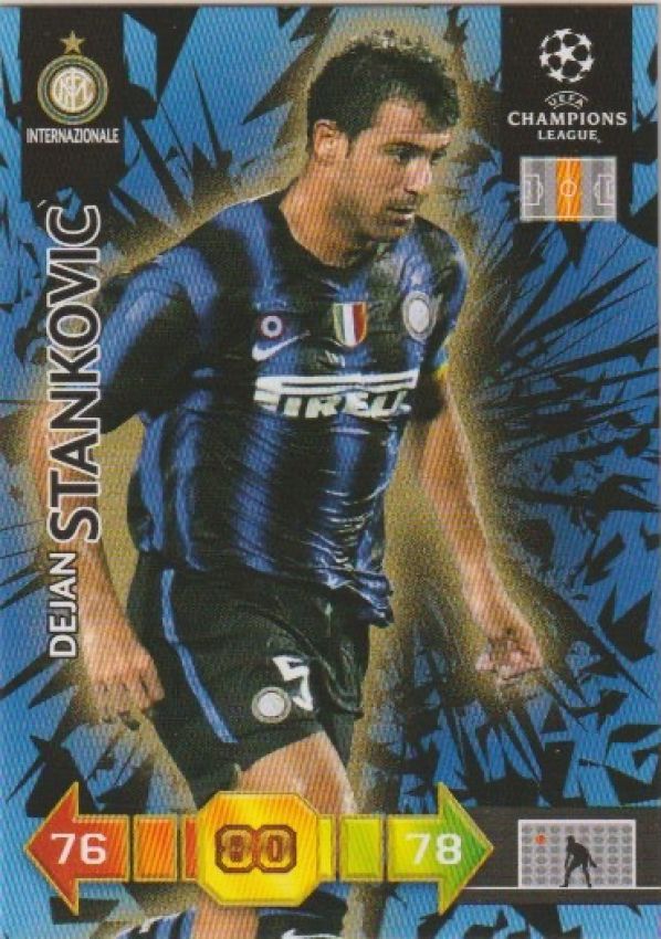 Fussball 2010-11 Panini Adrenalyn XL Champions League - No 123 - Dejan Stankovic