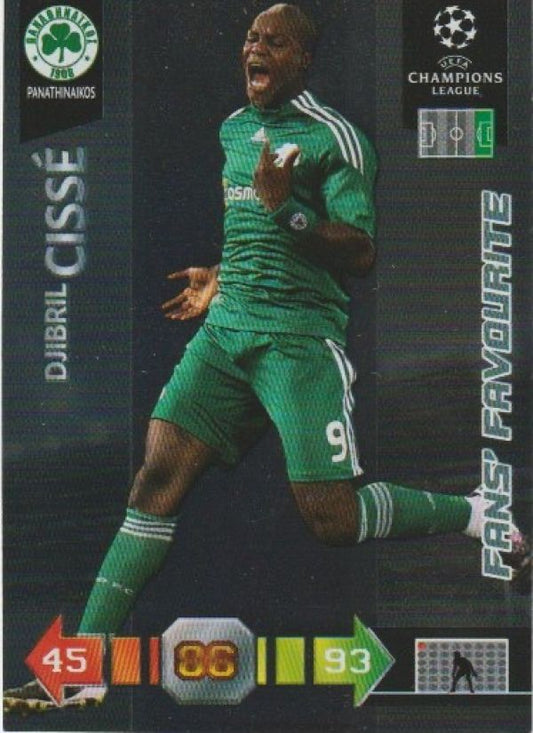 Football 2010-11 Panini Adrenalyn XL Champions League - No 217 - Djibril Cisse