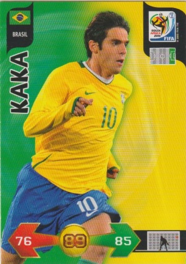 Soccer 2010 Panini Adrenalyn XL FIFA World Cup South Africa - No 44 - Kaka