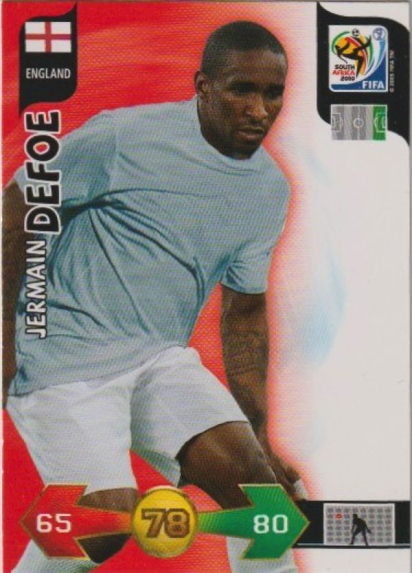 Soccer 2010 Panini Adrenalyn XL FIFA World Cup South Africa - No 118 - Jermain Defoe