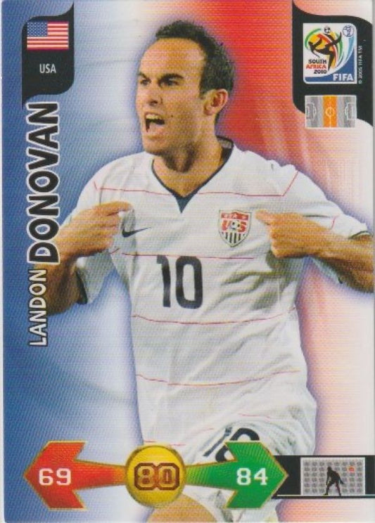 Soccer 2010 Panini Adrenalyn XL FIFA World Cup South Africa - No 344 - Landon Donovan