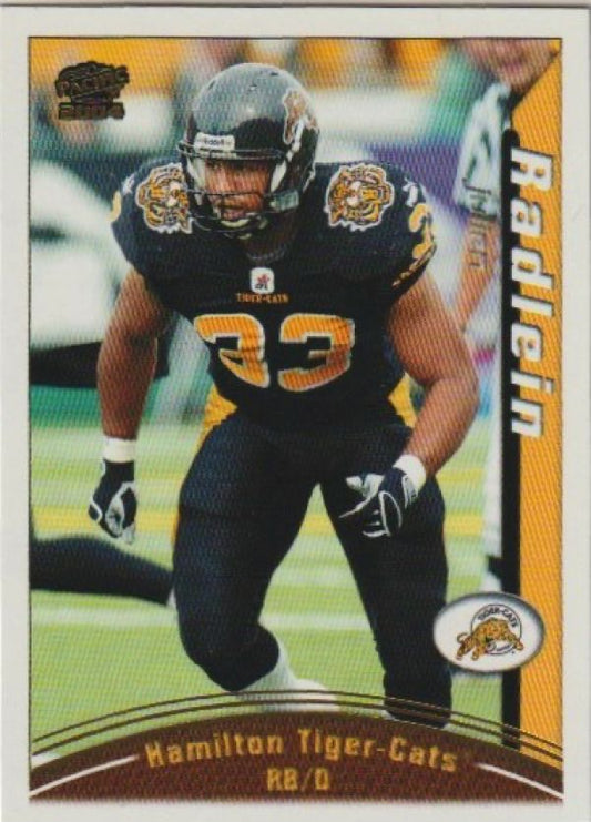 NFL 2004 Pacific CFL - No 46 - Julien Radlein