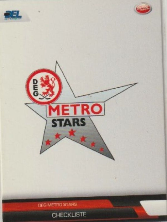 DEL 2008 / 09 CityPress - No 374 - Checkliste DEG Metro Stars