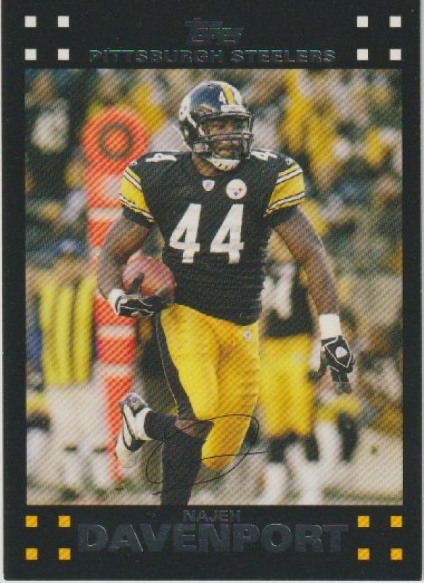 NFL 2007 Topps - No 97 - Najeh Davenport