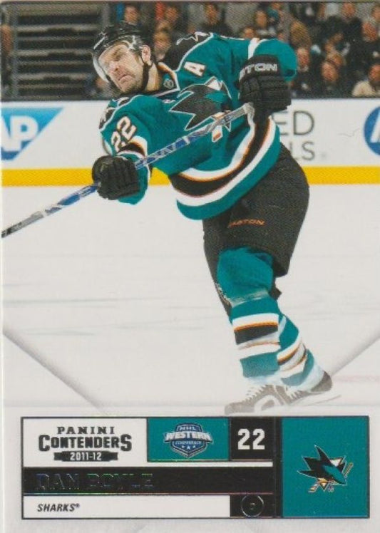 NHL 2011-12 Panini Contenders - No 22 - Dan Boyle