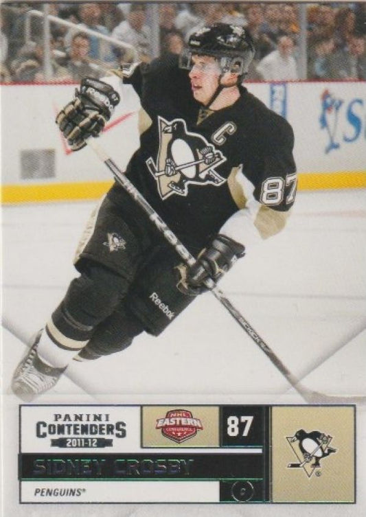 NHL 2011-12 Panini Contenders - No 87 - Sidney Crosby