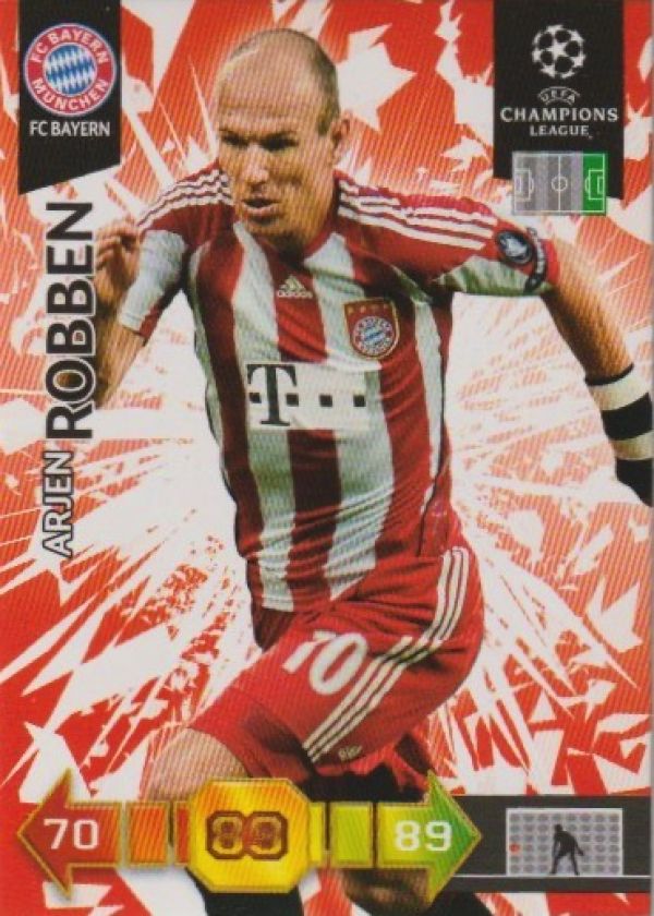 Fussball 2010-11 Panini Adrenalyn XL Champions League - No 48 - Arjen Robben