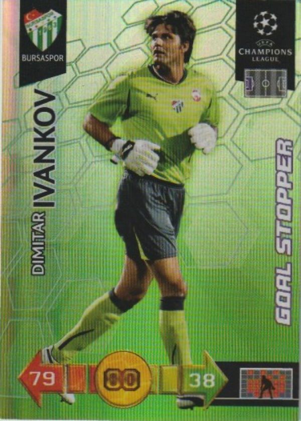 Football 2010-11 Panini Adrenalyn XL Champions League - No 83 - Dimitar Ivankov