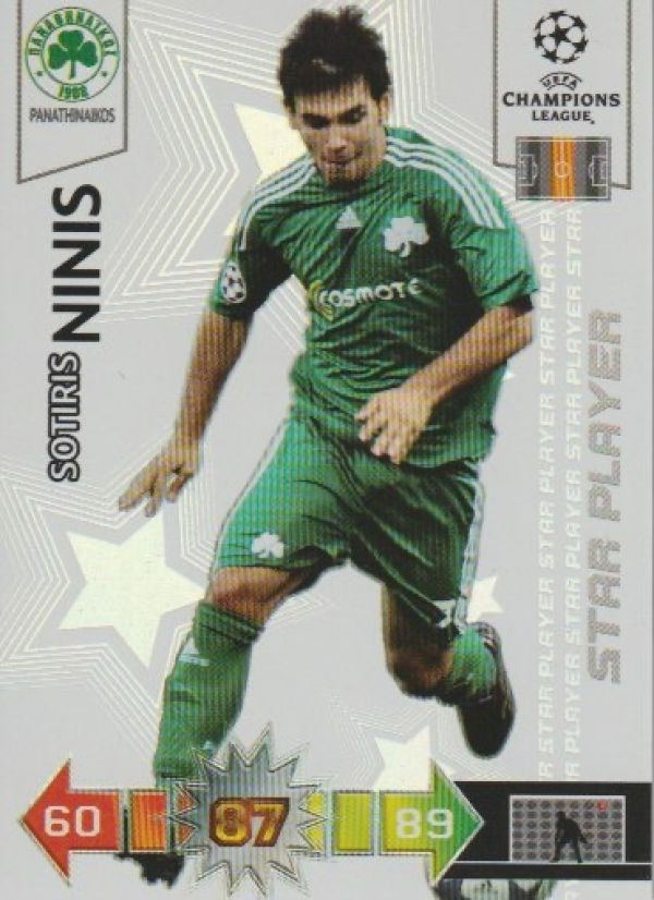 Football 2010-11 Panini Adrenalyn XL Champions League - No 219 - Sotris Ninis