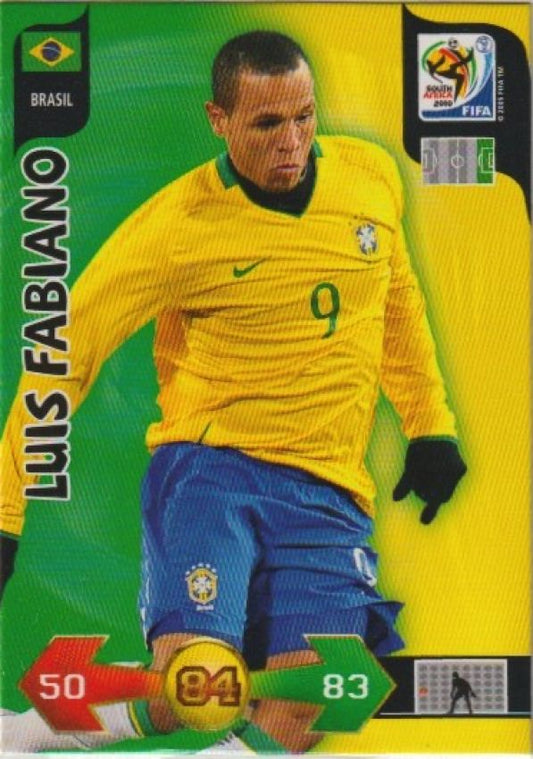 Soccer 2010 Panini Adrenalyn XL FIFA World Cup South Africa - No 46 - Luis Fabiano