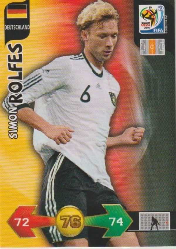 Fussball 2010 Panini Adrenalyn XL FIFA World Cup Südafrika - No 96 - Simon Rolfes