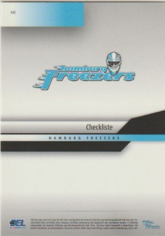 DEL 2007 / 08 CityPress - No 342 - Team Hamburg Freezers