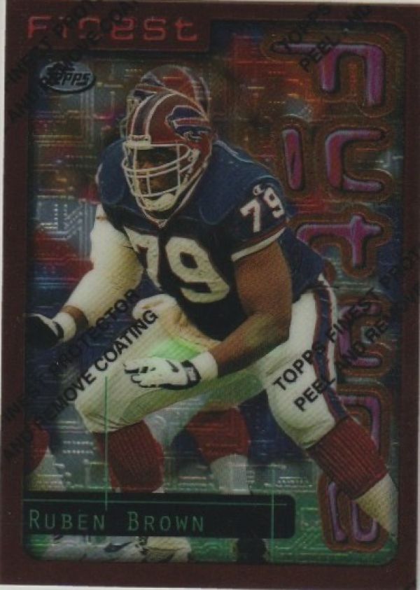 NFL 1996 Finest - No 171 - Ruben Brown