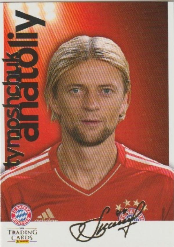 Fussball 2012-13 Panini FC Bayern München - No 23 - Anatoliy Tymoshchuk