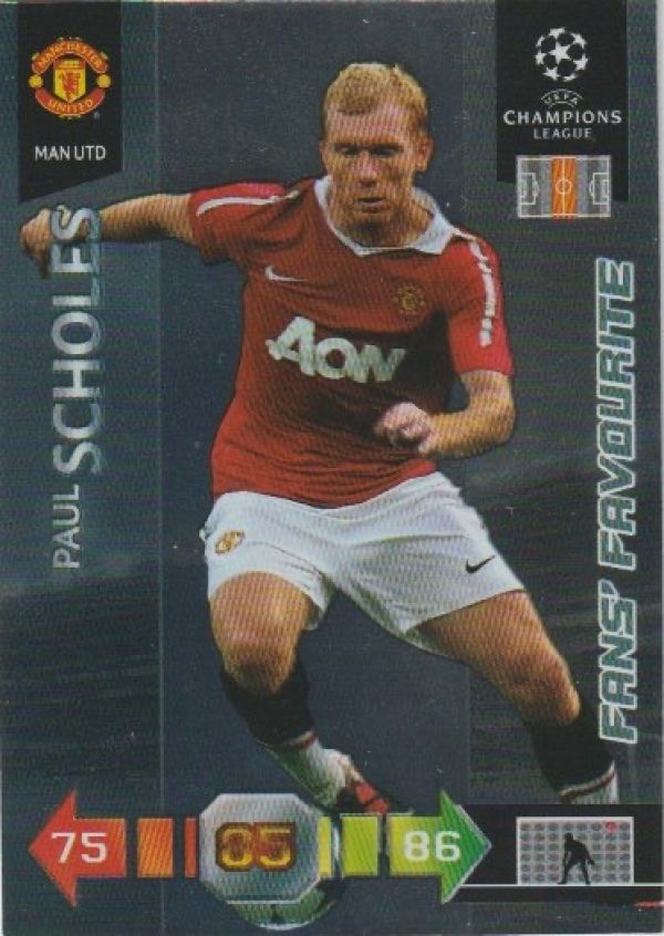 Fussball 2010-11 Panini Adrenalyn XL Champions League - No 172 - Paul Scholes