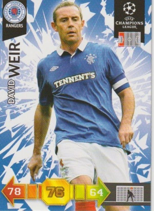 Fussball 2010-11 Panini Adrenalyn XL Champions League - No 222 - David Weir