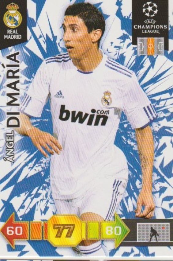 Football 2010-11 Panini Adrenalyn XL Champions League - No 241 - Angel Di Maria