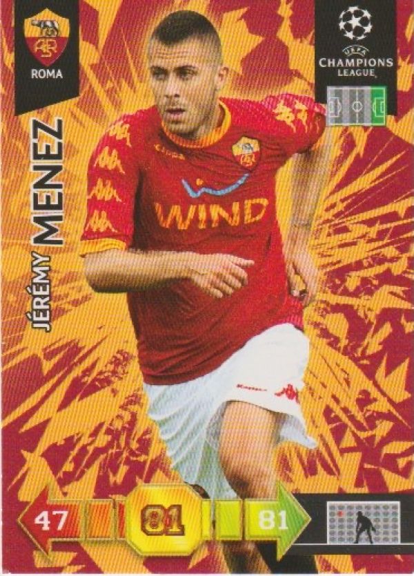 Football 2010-11 Panini Adrenalyn XL Champions League - No 261 - Jeremy Menez