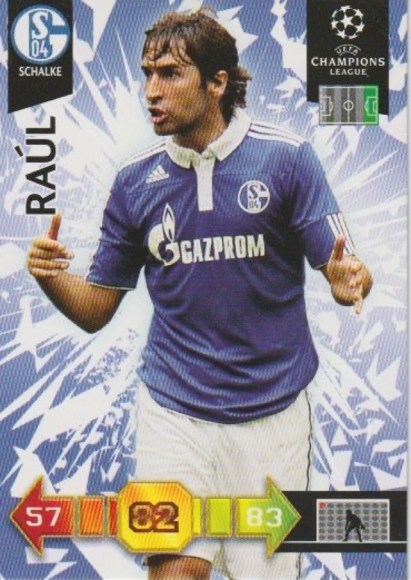 Fussball 2010-11 Panini Adrenalyn XL Champions League - No 292 - Raul