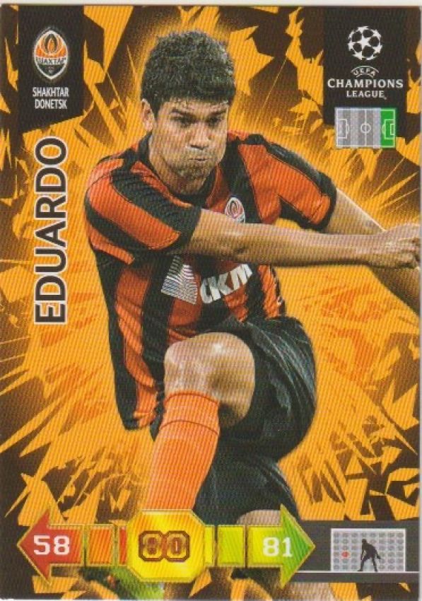 Football 2010-11 Panini Adrenalyn XL Champions League - No 307 - Eduardo