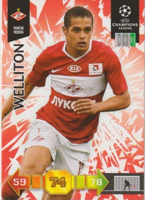 Fussball 2010-11 Panini Adrenalyn XL Champions League - No 321 - Welliton