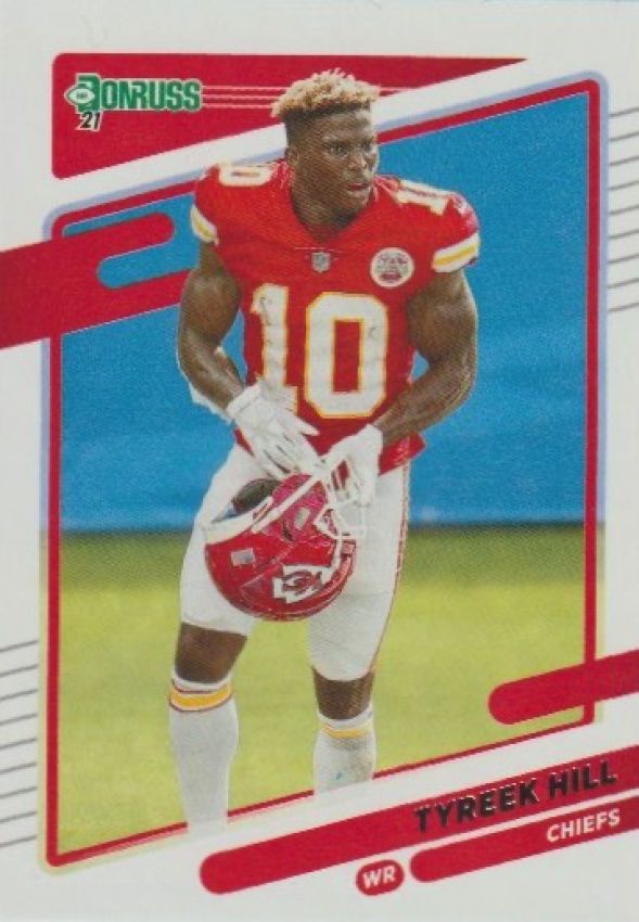 NFL 2021 Donruss - No 117 - Tyreek Hill - variant card