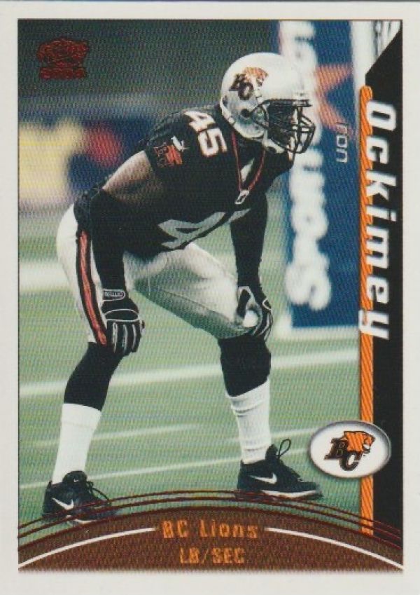 NFL 2004 Pacific CFL Red - No 9 - Ron Ockimey