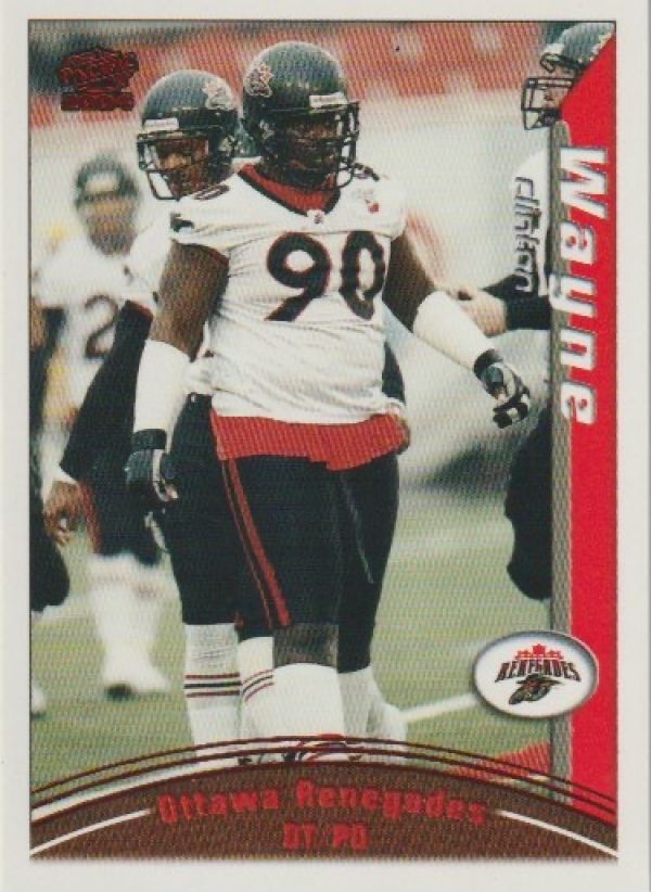 NFL 2004 Pacific CFL Red - No 72 - Clinton Wayne