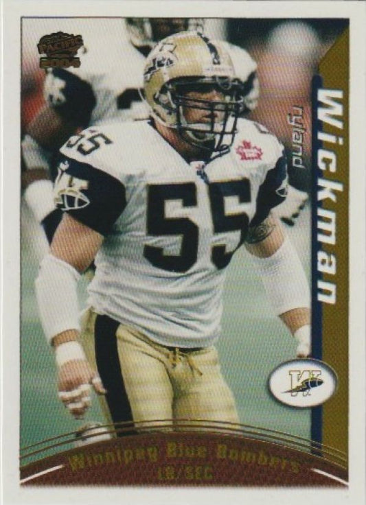 NFL 2004 Pacific CFL - No 110 - Ryland Wickman